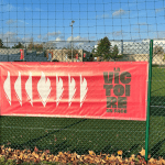 Photo d'une banderole publicitaire